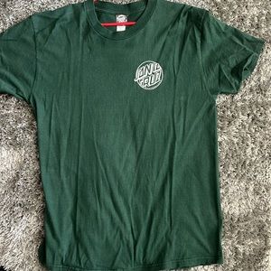 Green Tee Santa Cruz size large